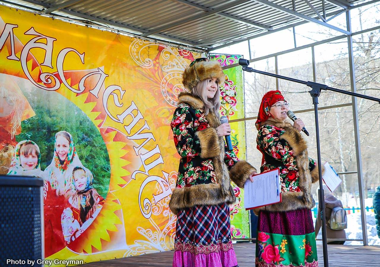 Семейчане проводили зиму!