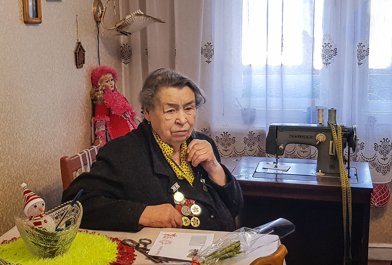 Ветераны блокады Ленинграда получили письма от Президента РФ В.В.Путина