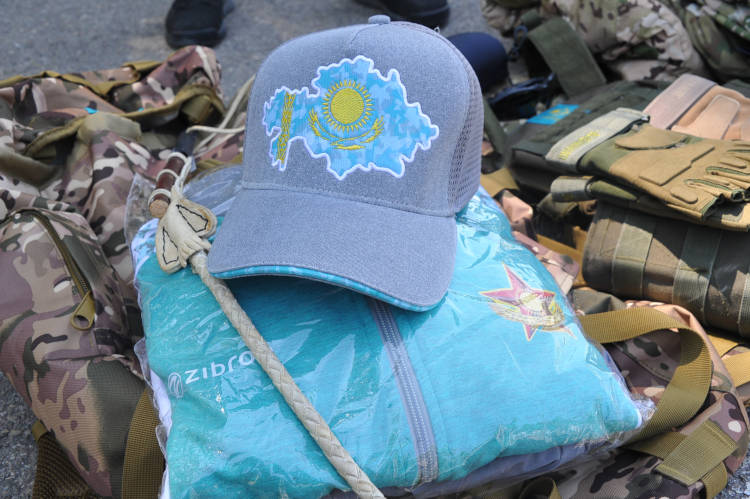Кавалерия Казахстана в боевой готовности