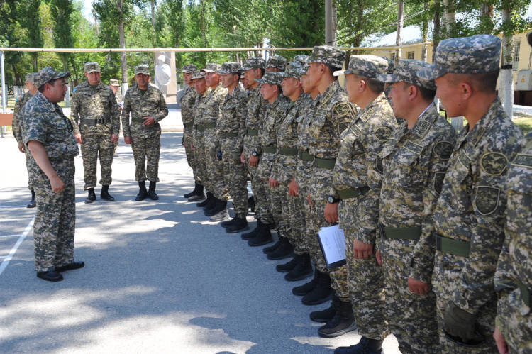Кавалерия Казахстана в боевой готовности