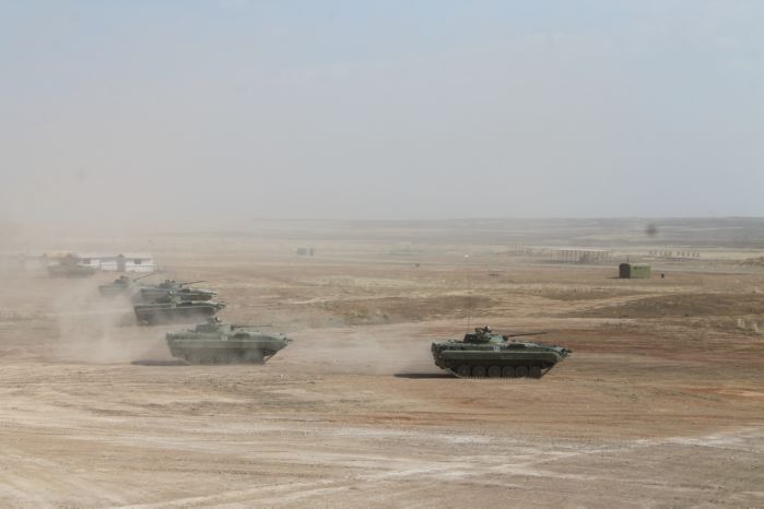 Военнослужащие Казахстана и России уничтожили незаконные вооруженные формирования в рамках ОТКШУ «Шыгыс-2019»