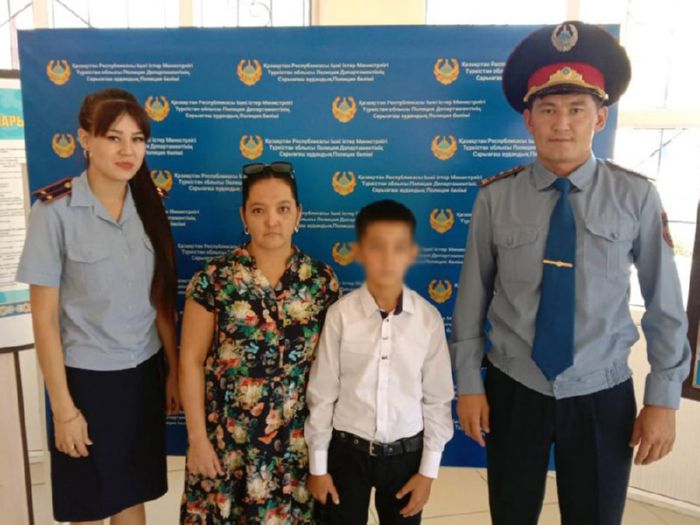 Подросток, пропавший в Сарыагаше, нашелся в Шымкенте