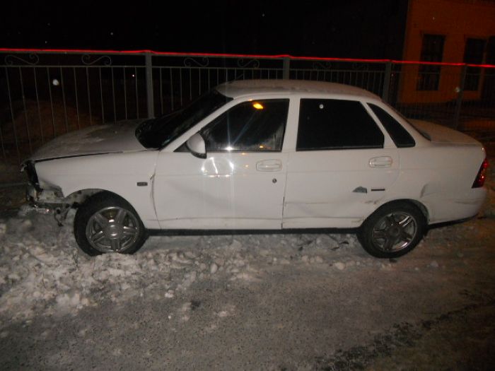 В Семее автоугонщик попал в ДТП