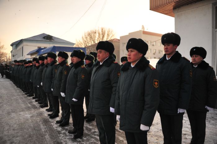 Знамя Победы прибыло в город Семей