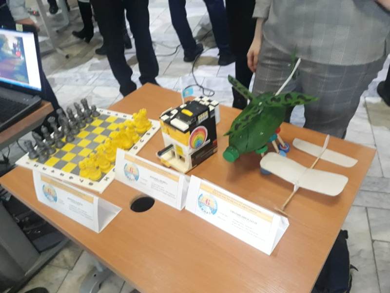 Выставка роботов прошла в Семее