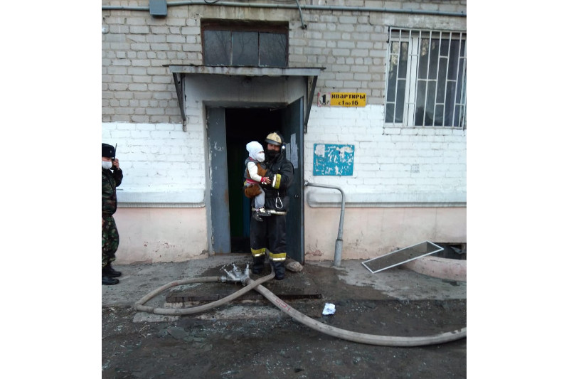 Пожар в многоэтажке унес жизнь женщины в Семее