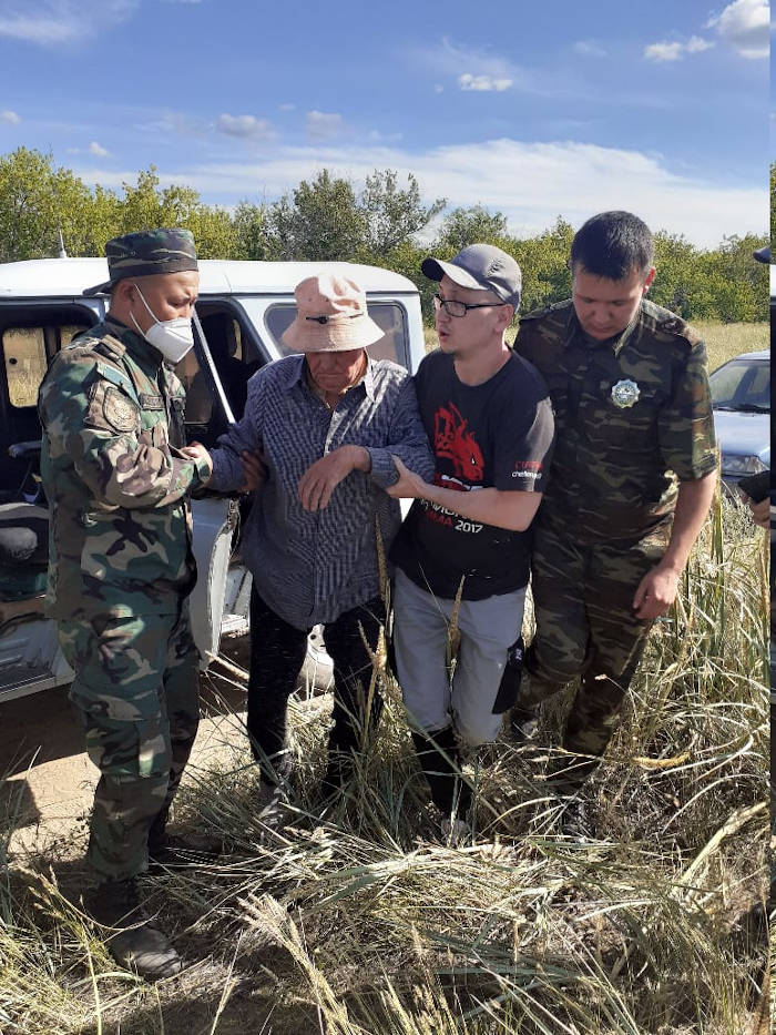 Потерянный дедушка нашелся!