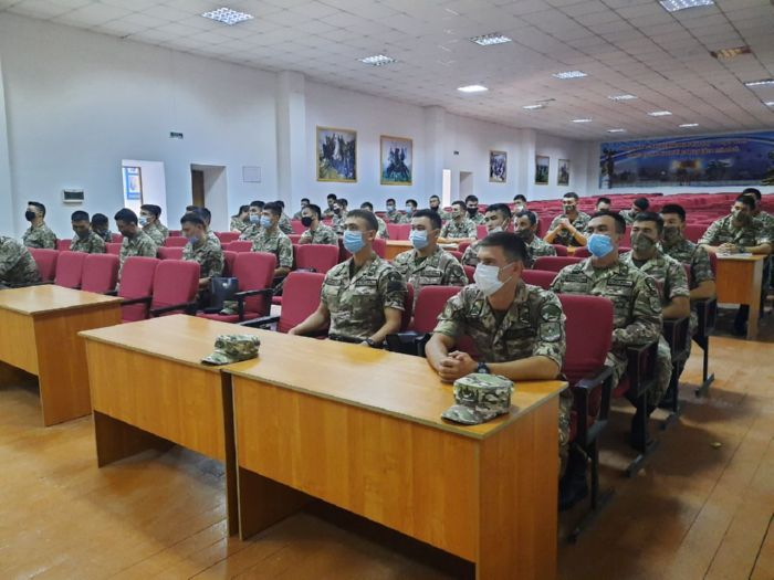 Сборы с молодыми офицерами прошли на востоке Казахстана