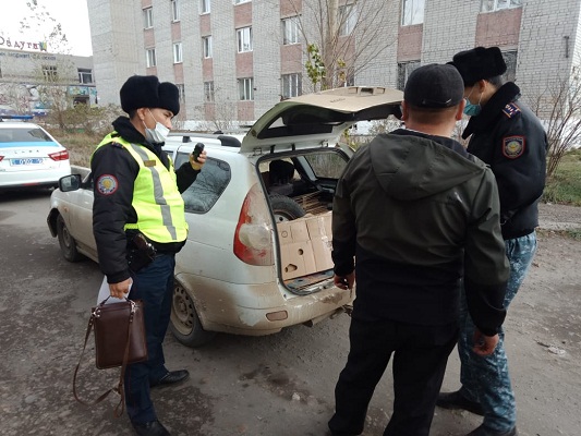 Полицейскими Семея задержан браконьер с рыбой