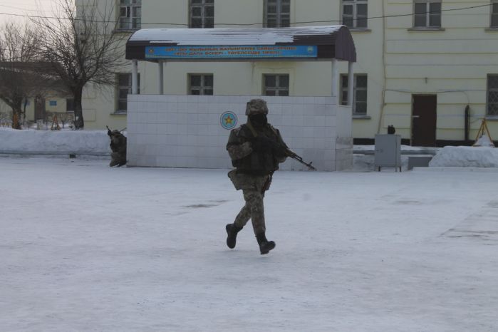 В Семее военные  отработали действия при обнаружении беспилотников