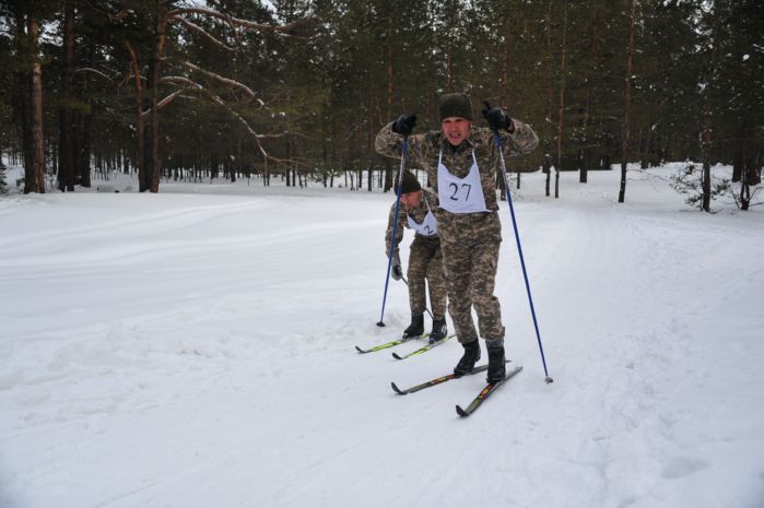 В региональном командовании «Восток» прошел чемпионат по президентскому многоборью и лыжному спорту среди военнослужащих