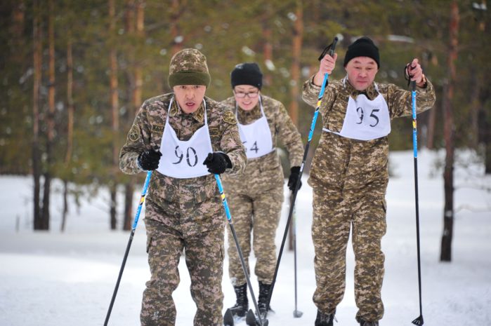 В региональном командовании «Восток» прошел чемпионат по президентскому многоборью и лыжному спорту среди военнослужащих