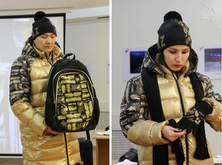 Коллекция GOLD была приурочена к зимней Универсиаде в Красноярске в 2019 году для казахстанских спортсменов / zibroo.kz