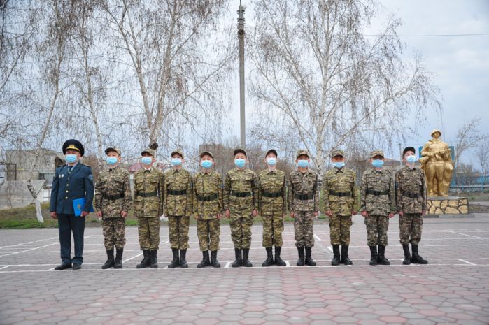 Воспитанники «Жас Улана» приняли торжественную клятву