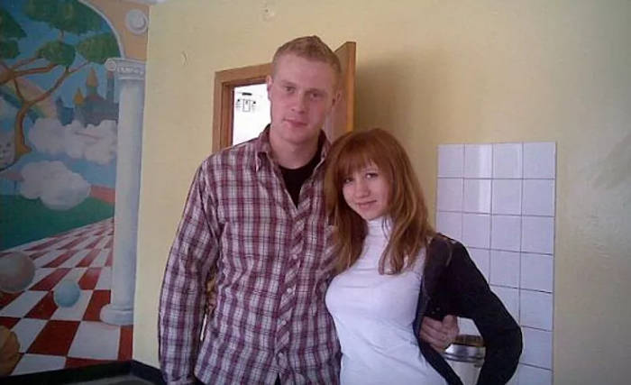 Евгений Чебатков и Анастасия Подчеко в школьные годы
