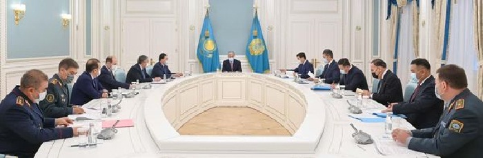 Токаев провел совещание по ситуации в Афганистане