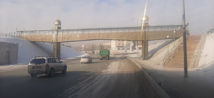 Надземный переход построят в текущем году в Семее
