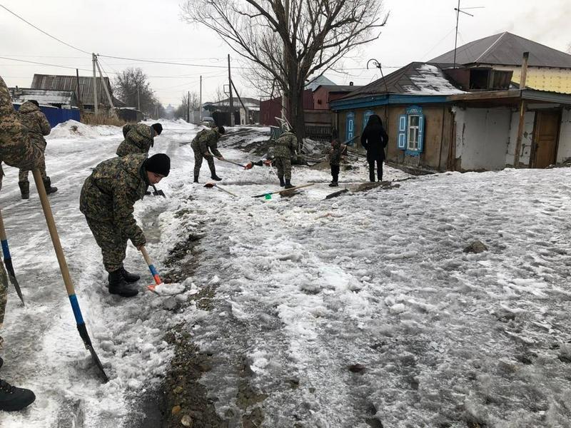 Противопаводковые мероприятия проводят в Семее