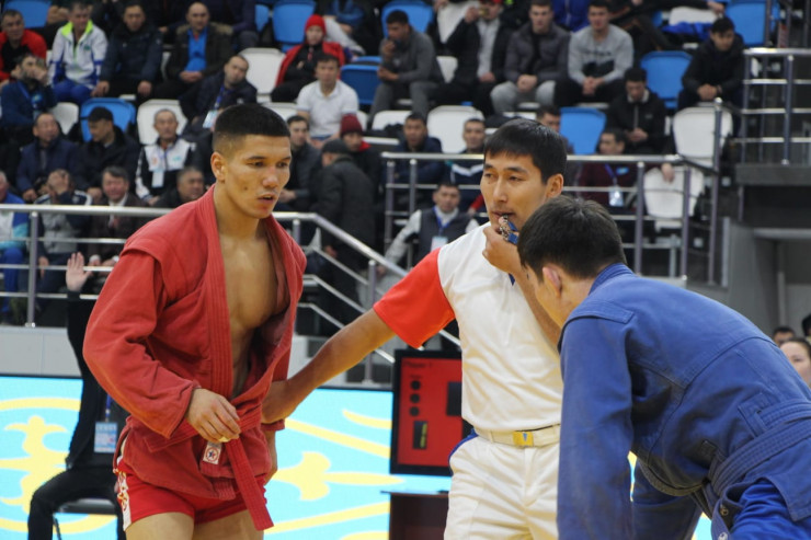В Семее завершился чемпионат Казахстана по спортивному и боевому самбо