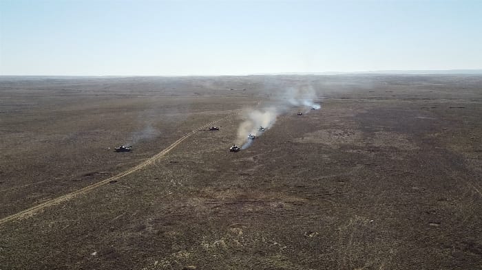 Военнослужащие Семея отработали тактические задачи на полигоне