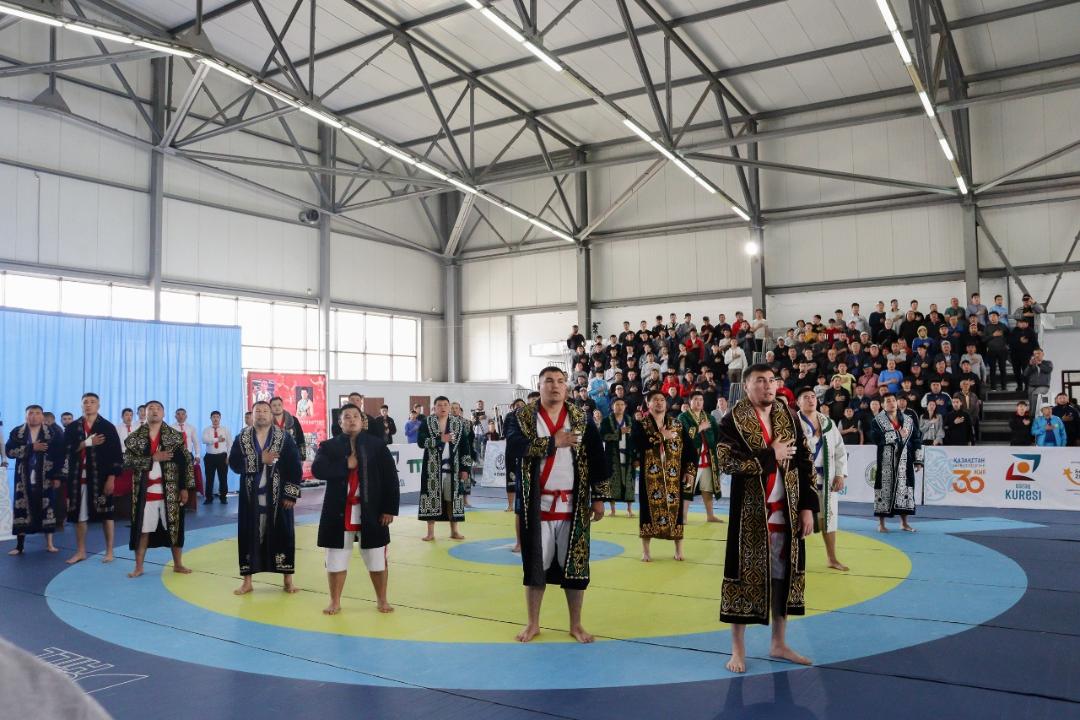 В Семее прошел отбор на республиканский турнир по қазақ күресі «Қазақстан Барысы»