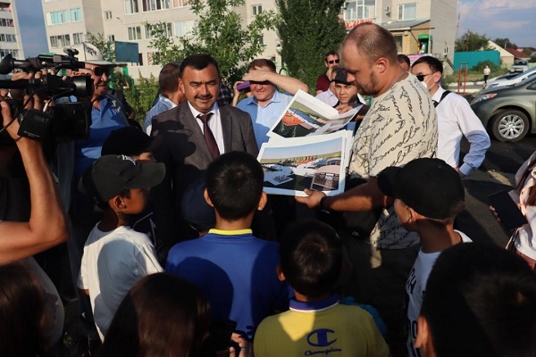 В микрорайоне Энергетик будет детская, спортивная площадка, футбольное поле, велопарковки и беседки