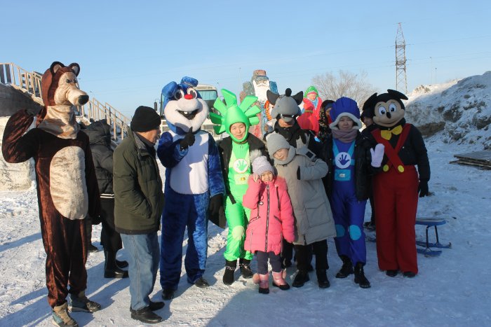 В Абайском гарнизоне состоялось открытие ледового городка