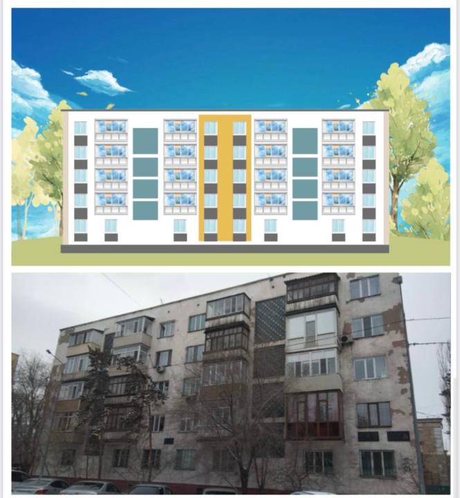 В 2023 году в Семее будет проведен ремонт фасадов 32 многоэтажных жилых домов