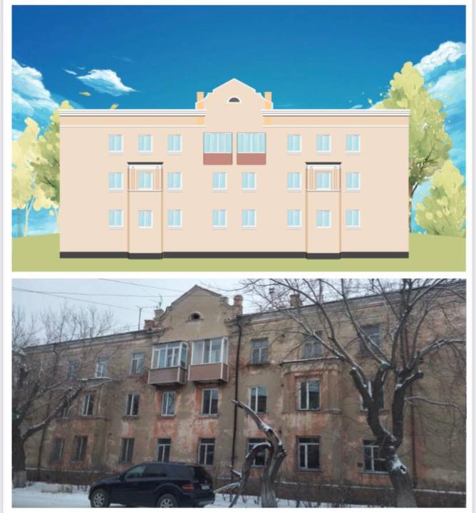 В 2023 году в Семее будет проведен ремонт фасадов 32 многоэтажных жилых домов