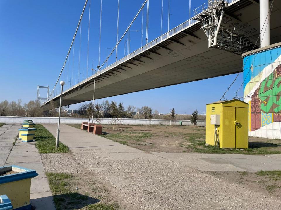 Аким города проверил санитарное состояние набережной