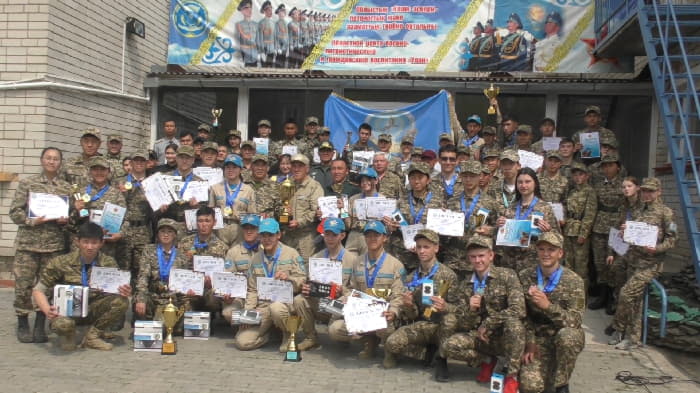 В Абайской области прошел отборочный турнир к военно-патриотическому сбору молодежи «Айбын»