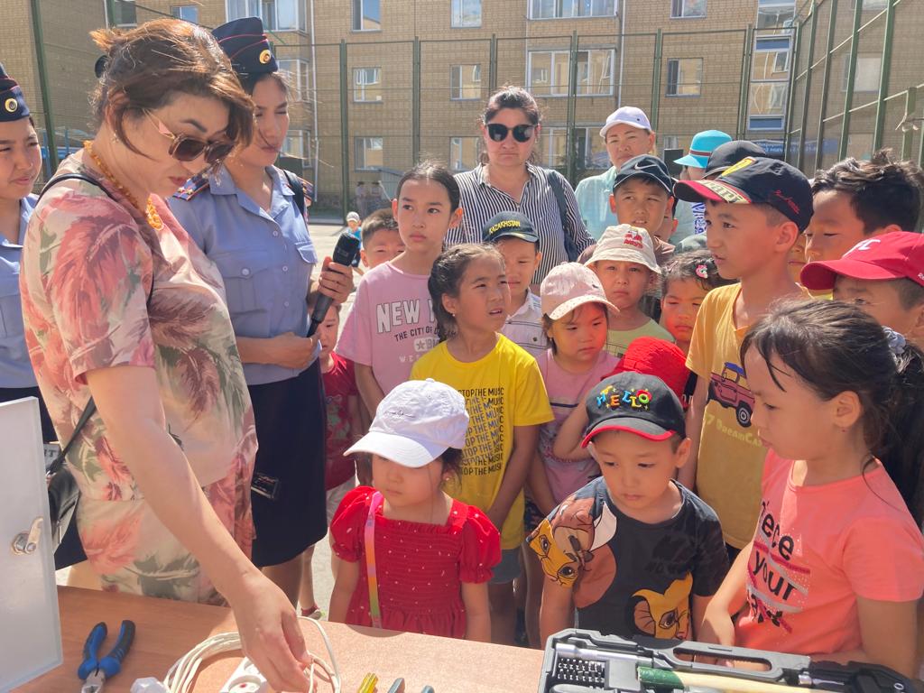 В Абайском гарнизоне прошла ежегодная акция «Дети под присмотром»
