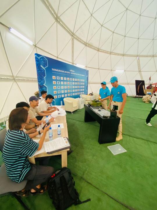 Школьники Абайской области выиграли конкурс робототехники на сборах «Айбын-2023»