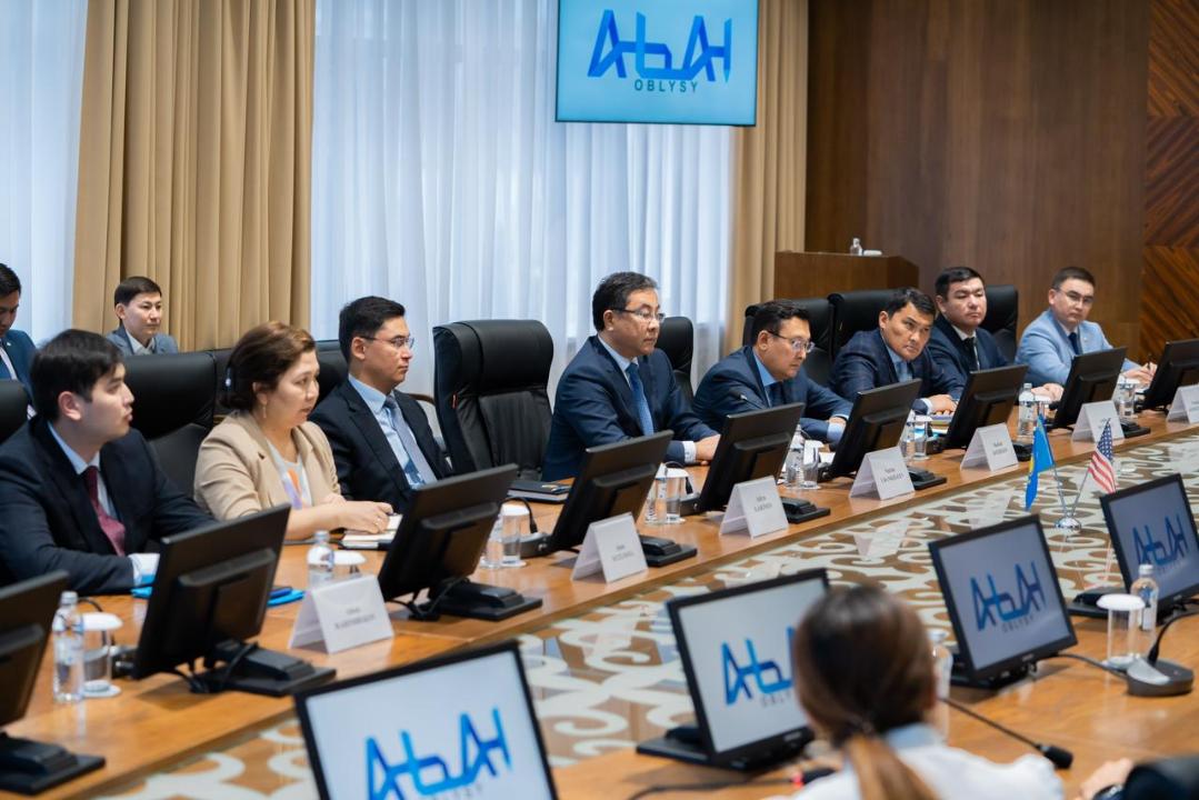 Американская делегация Caterpillar Foundation прибыла в область Абай