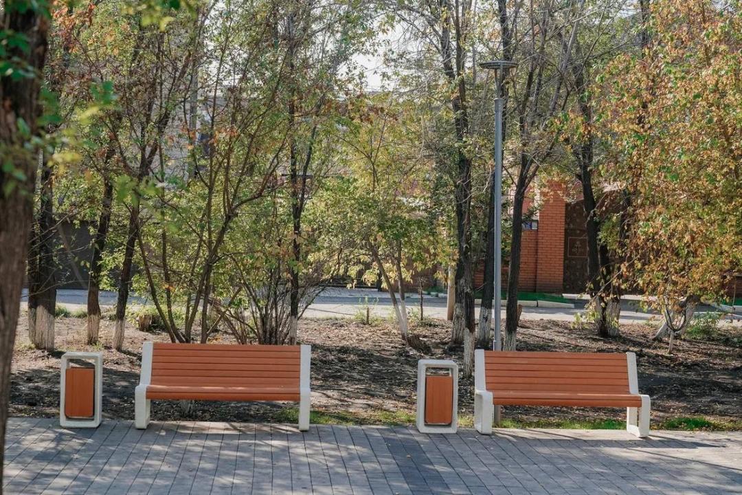 Состоялось открытие общественного пространства по улице Жамакаева