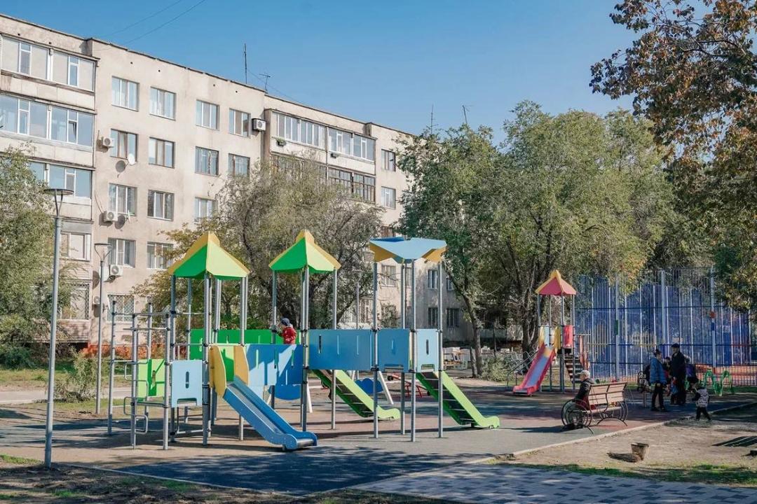 Состоялось открытие общественного пространства по улице Жамакаева
