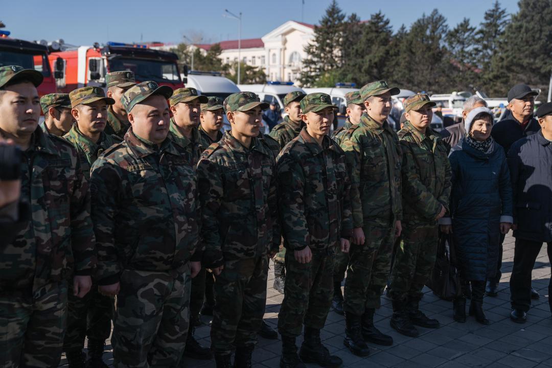 Спасателям Абайской области вручили ключи от специализированной техники
