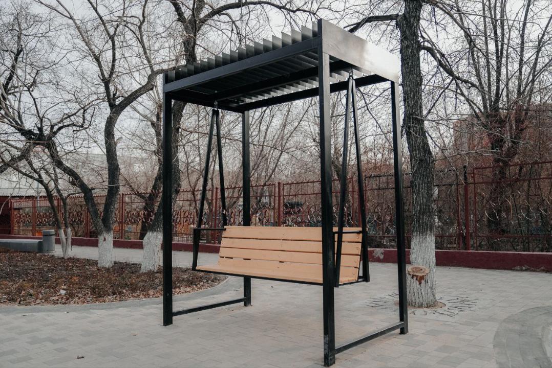 Новое общественное пространство на улице Мәңгілік Ел открыли в Семее