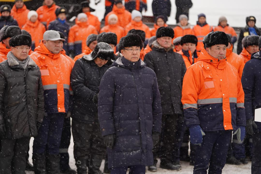 В области началось строительство новой железной дороги в Китай