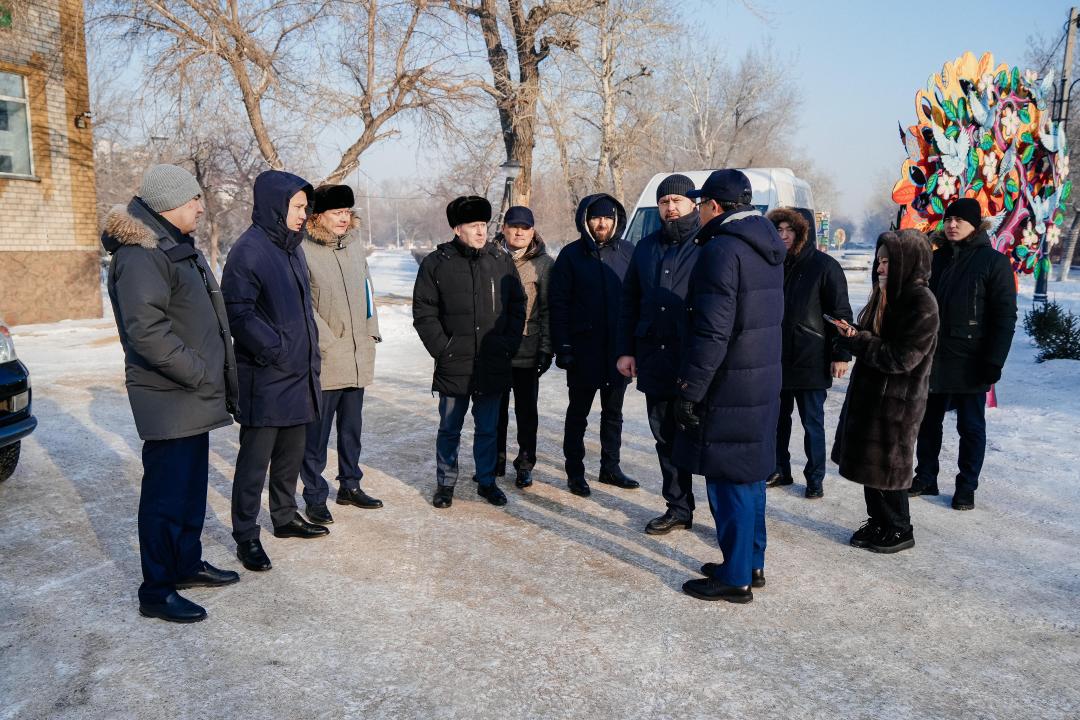 Аким области провел объезд по городу Семей