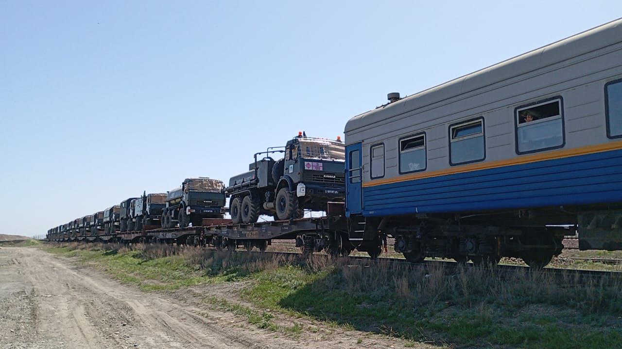 Военнослужащие Абайского гарнизона отправились в районы, пострадавшие от наводнения