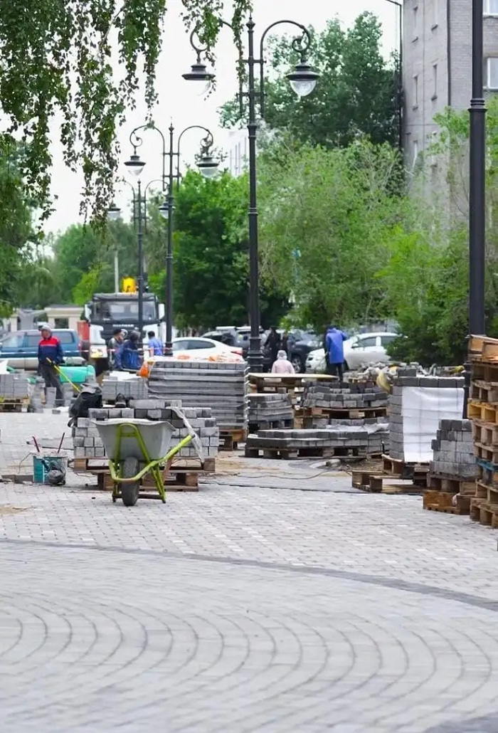 Облик города – в Семее идет масштабное благоустройство