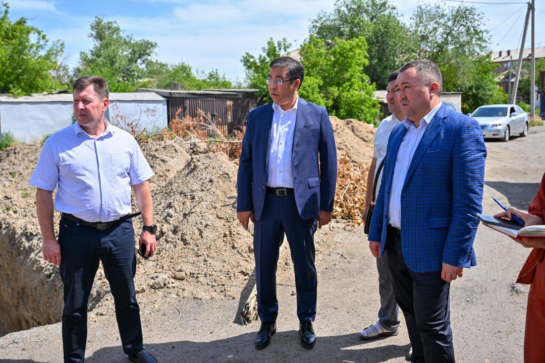 Глава региона Нурлан Уранхаев посетил объекты города