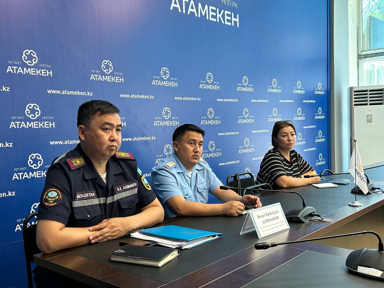 О применяемых мерах при нарушении пожарной безопасности в объектах торговли разъяснил ДЧС области Абай