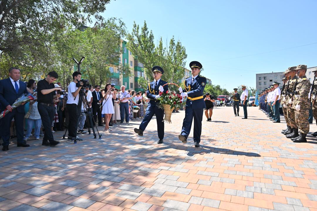 В Семее открылся сквер спасателей