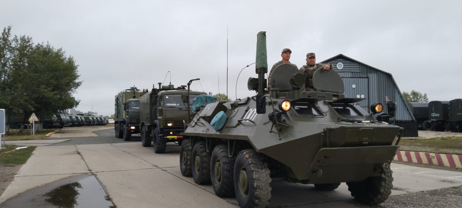 Войска регионального командования «Восток»  отправлены на учения «Айбалта-2024»