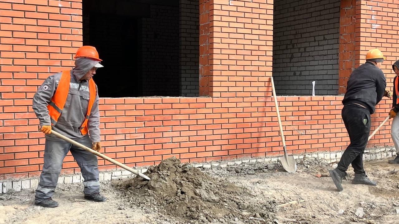 В Семее ведется строительство специальной библиотеки для незрячих и слабовидящих граждан