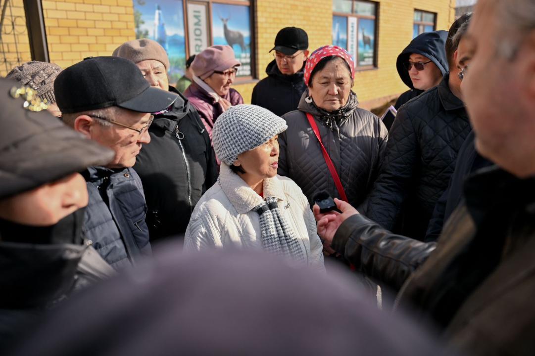 Аким области встретился с жителями микрорайона «Энергетик»