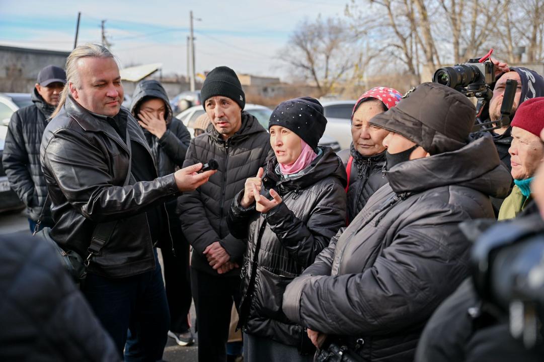 Аким области встретился с жителями микрорайона «Энергетик»