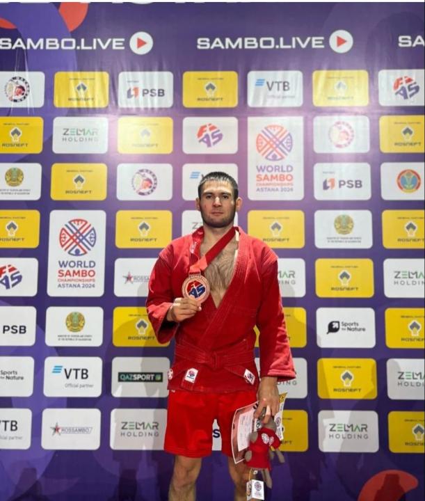 Самбист из области Абай стал чемпионом мира